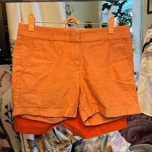 Bundle of sz. 0 JCREW Chino and Banana Republic Hampton Fit shorts